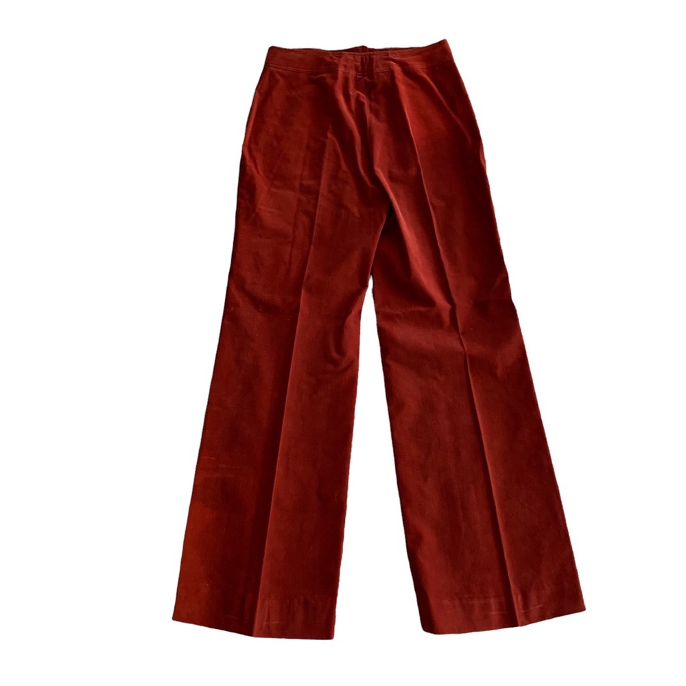 Vintage 70s Red Suede Suit - Picture 6 of 16